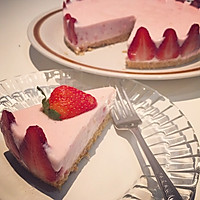 草莓酸奶乳酪芝士蛋糕的做法图解8