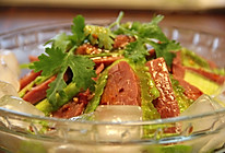 苦度仲夏——红油牛肉拌苦瓜#憋在家里吃什么#的做法