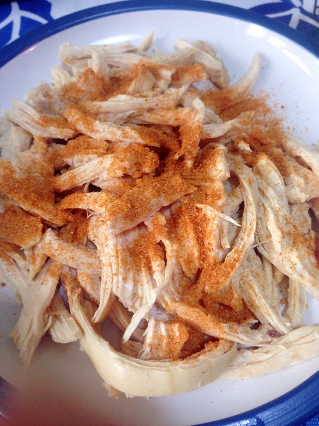 低热量休闲零食-烤鸡肉条的做法图解4
