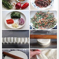 【鳝丝卷饼】有春饼皮做法的做法图解1
