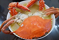 奶白鲜香的螃蟹白菜汤的做法