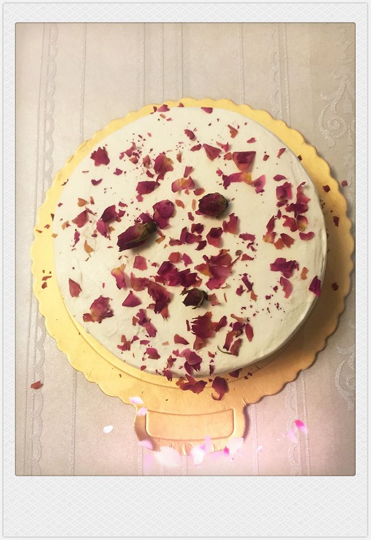 玫瑰生日蛋糕的做法