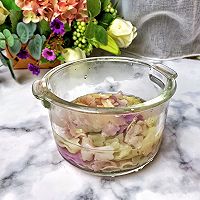 #肉食者联盟#时蔬三文鱼奶香焗面的做法图解3