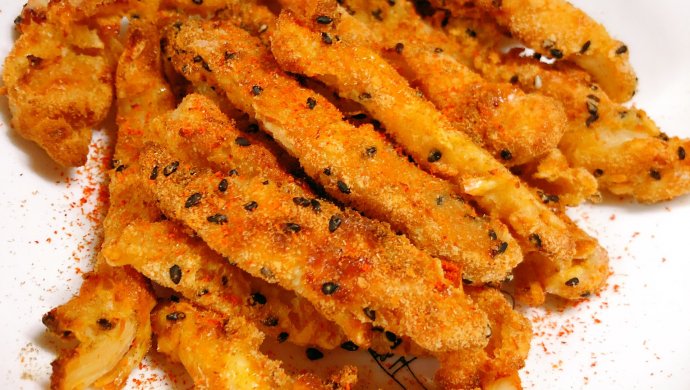 空气炸锅鸡柳，酥嫩香脆，不加一滴油