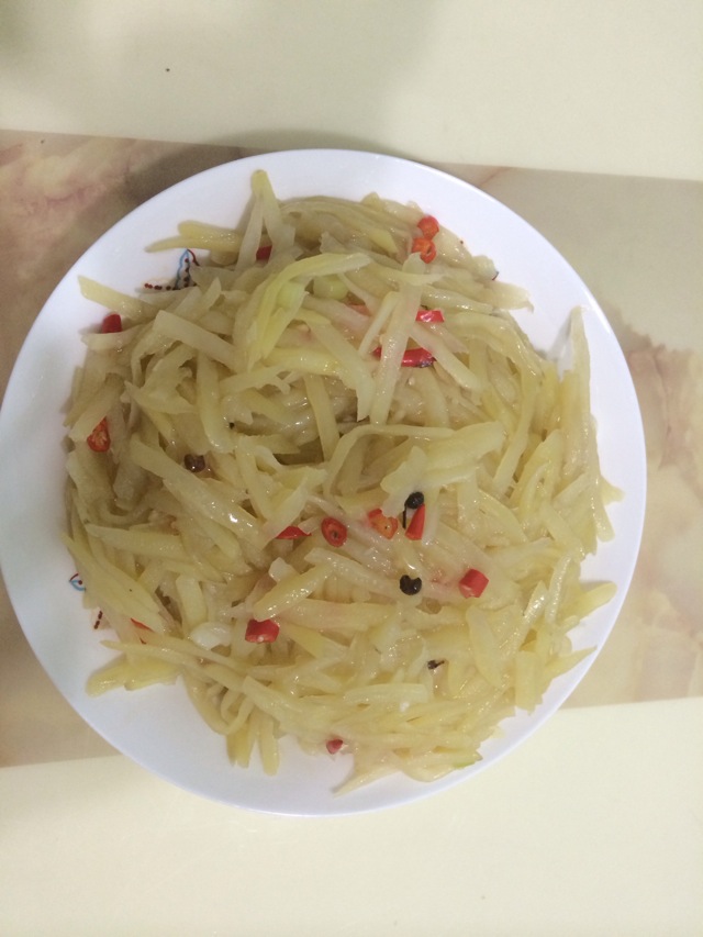 醋溜土豆丝