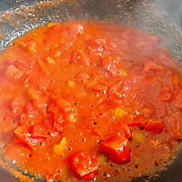 照烧青花鱼番茄意面的做法图解6