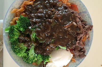 自创黑椒牛柳