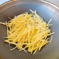 #清香麻爽秒入魂#酸辣土豆丝的做法图解4