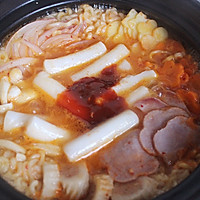 韩式泡菜芝士年糕火锅的做法图解6