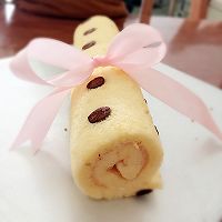 斑点戚风蛋卷的做法图解3