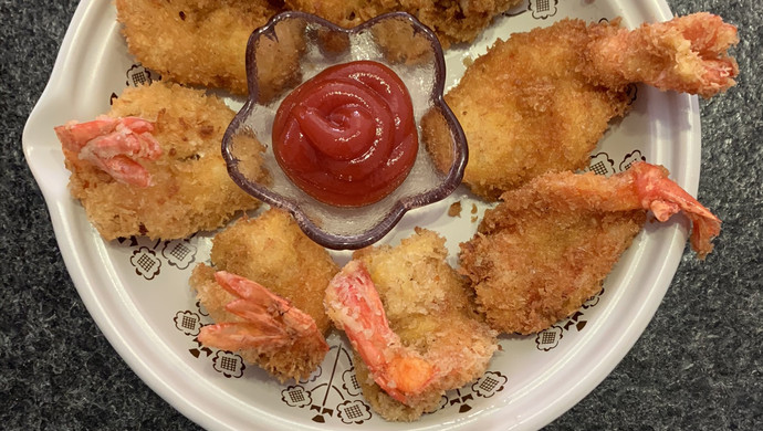 炸虾排怎么做_炸虾排的做法_豆果美食