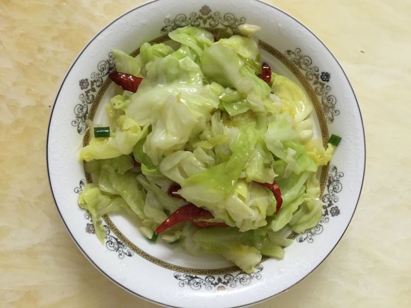 酸辣圆白菜