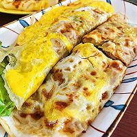 家庭版煎饼果子的做法图解4