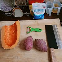 紫薯馒头（花卷）的做法图解3