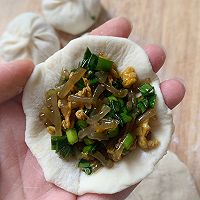 生煎包——韭菜鸡蛋粉丝馅的做法图解9