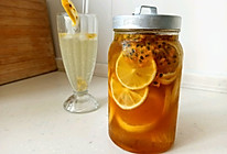 蜂蜜柠檬百香果茶的做法