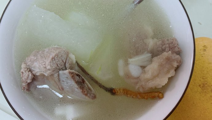 排骨冬瓜炖虫草