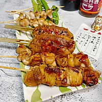 正宗日式鸡肉串（焼鳥）的做法图解10
