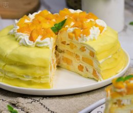 超足料的芒果千层蛋糕的做法