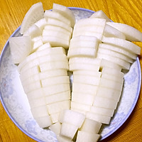 素炒白萝卜（提高免疫力、抗癌）的做法图解1