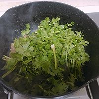 #我为奥运出食力#香菜炒牛肉的做法图解6