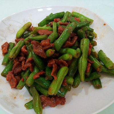 四季豆炒肉