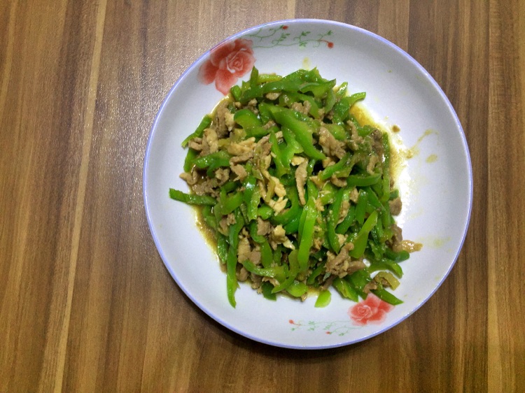 尖椒肉丝的做法图解7