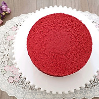 #憋在家里吃什么#红丝绒戚风蛋糕，柔软的就像爱情的做法图解11