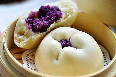 【紫薯开花馒头】——COUSS CF-6000发酵箱出品