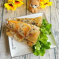 #刘畊宏女孩减脂饮食#梅菜卷饼的做法图解8