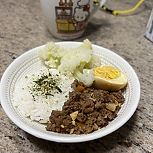 牛肉酱卤蛋 拌饭/拌面