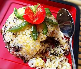 广元土饭— 酸菜蒸蒸饭的做法