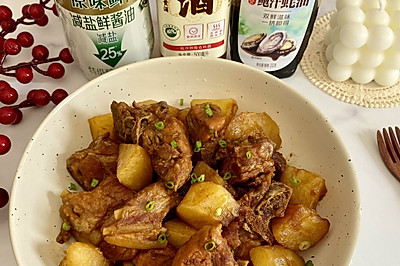 土豆炖排骨