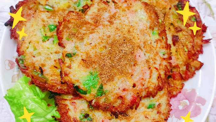 土豆丝火腿酥饼