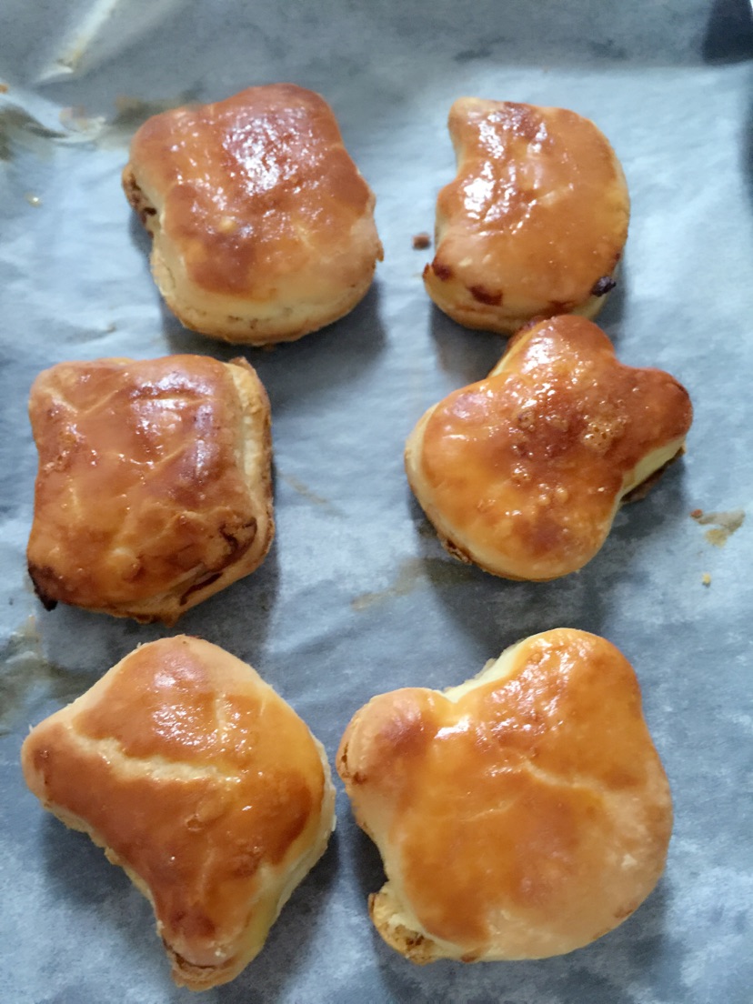 轻食记 榴莲司康的做法图解6