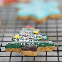 #令人羡慕的圣诞大餐#可爱美艳动人的糖霜曲奇饼干的做法图解12