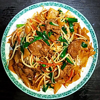 干炒牛河的做法图解10