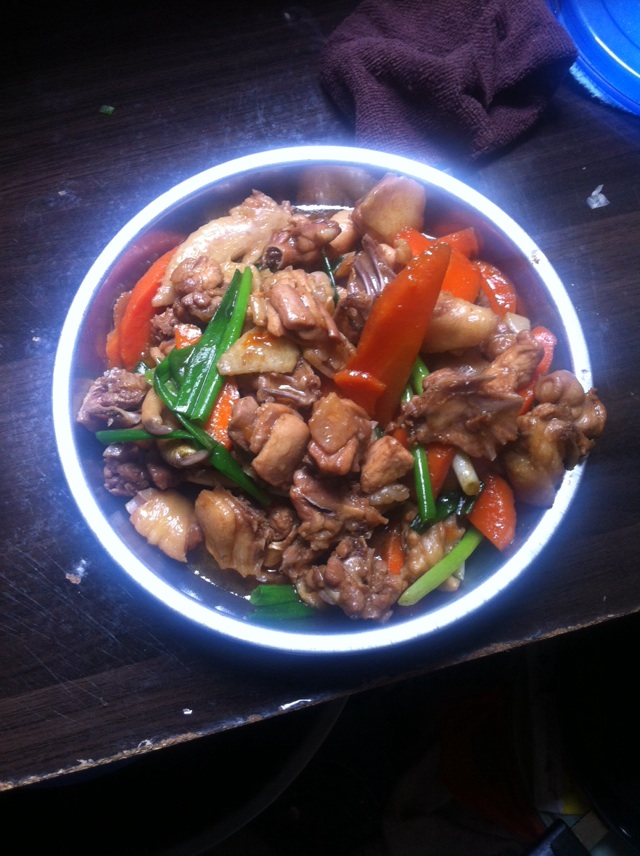 炒清远鸡