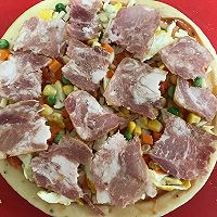 培根时蔬披萨#盛年锦食.忆年味#的做法图解3