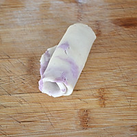 自制紫薯酥皮蛋黄月饼的做法图解11