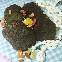 超简单黑芝麻糊秒变饼干
