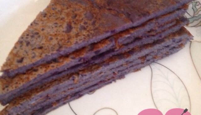 紫薯豆渣煎饼的做法