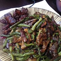 豆角烧茄子的做法图解4