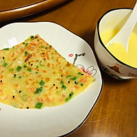 简单快手早餐饼+玉米汁，营养又健康的做法图解1