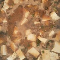 肉沫韭菜豆腐的做法图解6