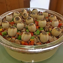鸡蛋莲子蔬菜羹