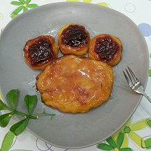 可爱熊掌南瓜饼