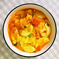 快手酸甜开胃菜—茄汁西葫芦的做法图解7