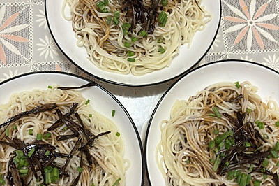 葱油拌面家常版