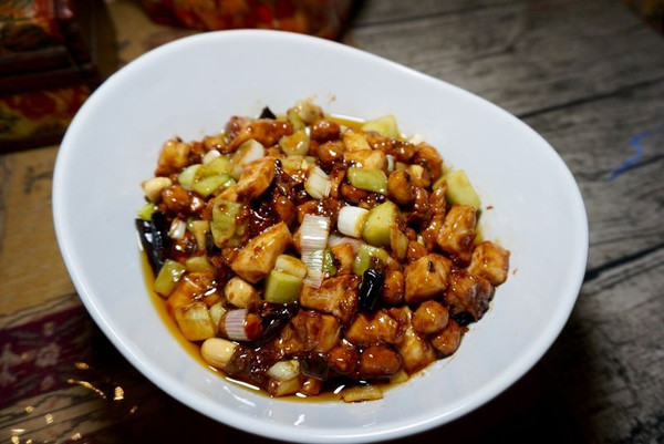 荔枝味宫保鸡丁+